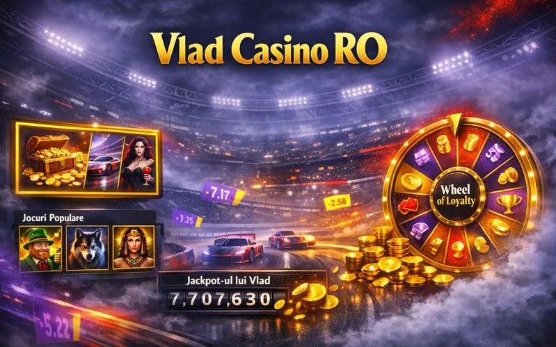 Vlad Casino sports betting section banner