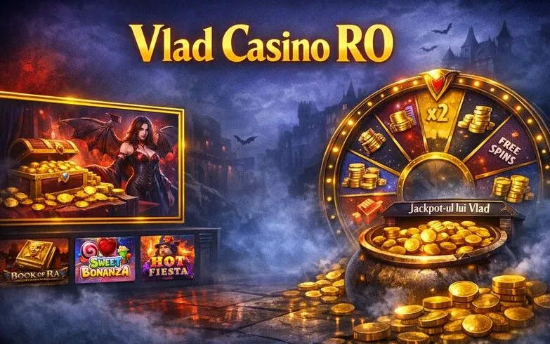 Vlad Casino bonus and free spins offer banner