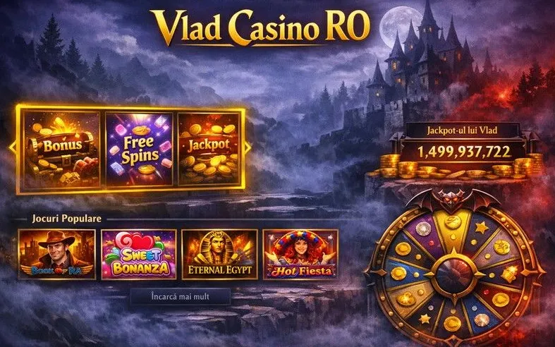 Vlad Casino home hero banner